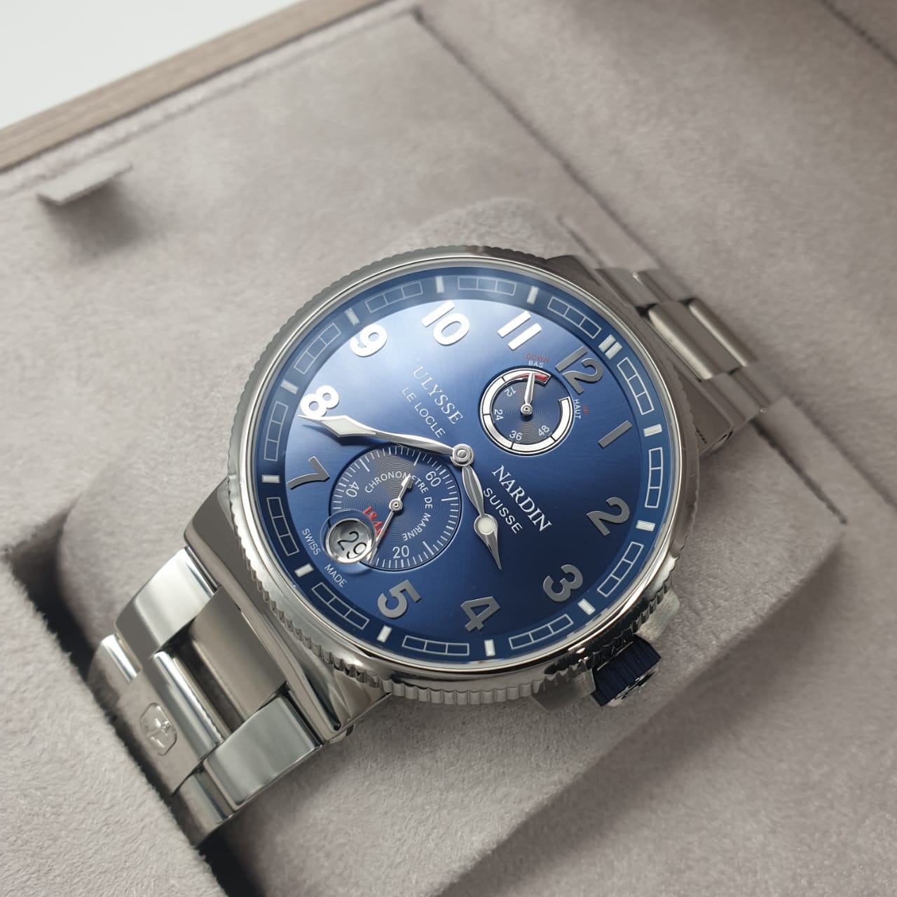 Ulysse Nardin Marine Chronometer Manufacture 43 mm 1183-126-7M/63