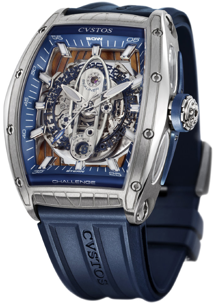 Cvstos Hour Minute Seconde Challenge New Sea-liner 41 x 53.7 mm SL N Steel