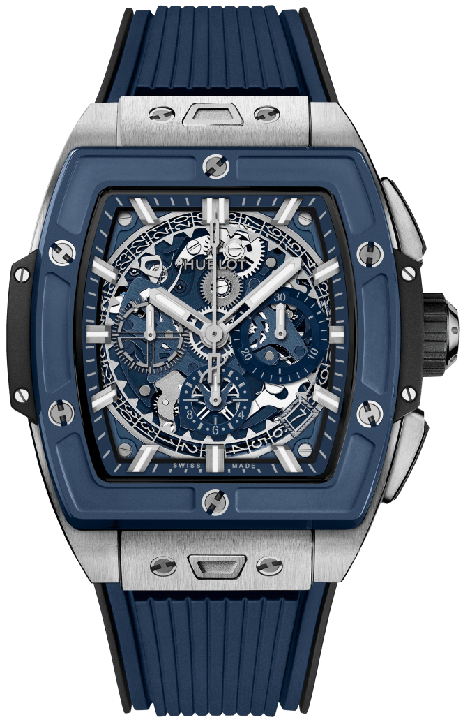 Hublot Spirit of Big Bang 42 mm Titanium Blue Ceramic 642.NL.7170.RX