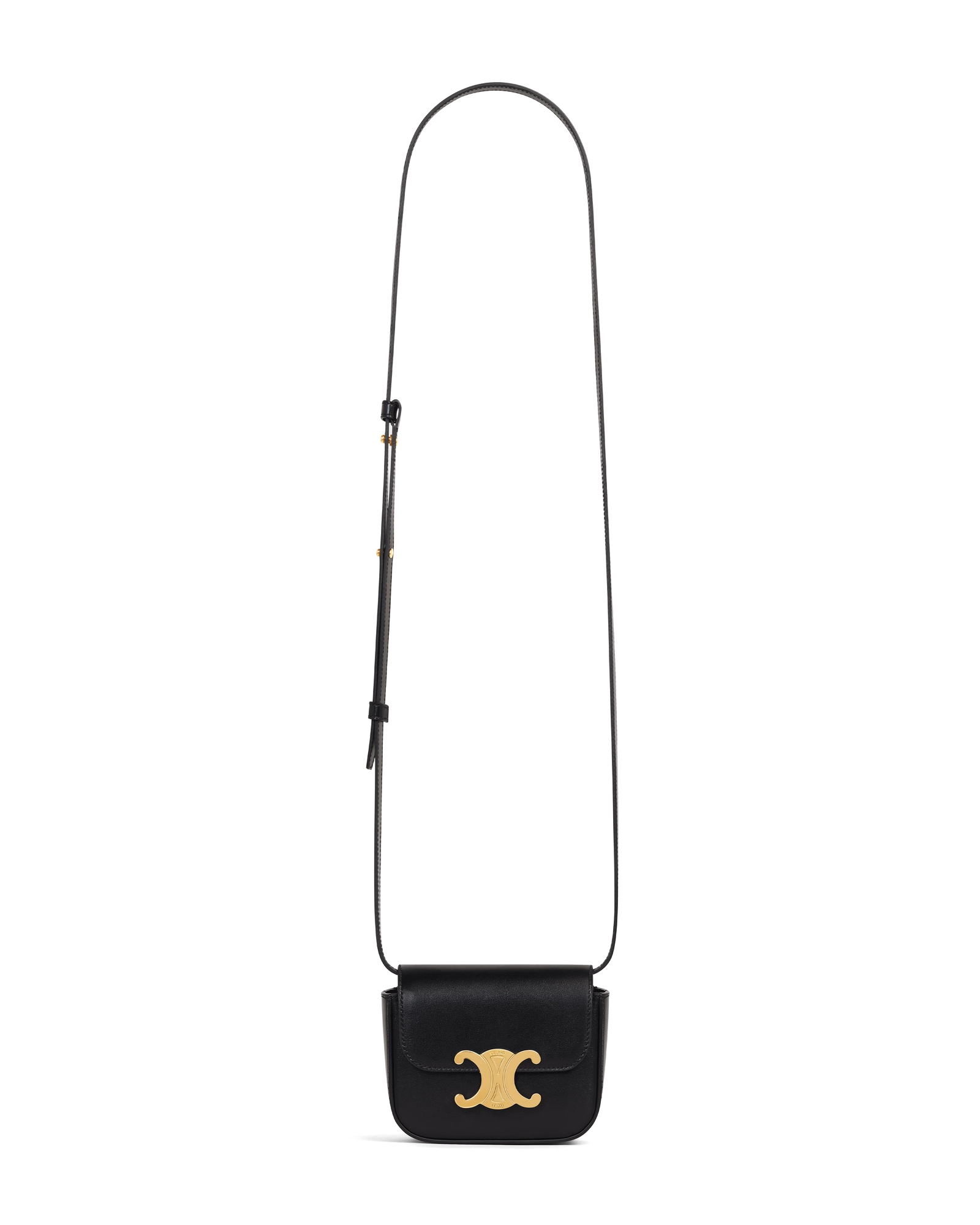 Сумка Celine Mini Claude In Shiny Calfskin Black 10I513DPV.38NO
