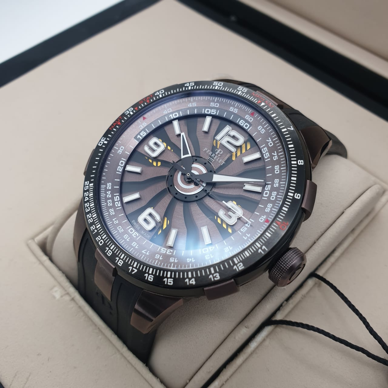 Perrelet Turbine Pilot 48 mm A1094/1A