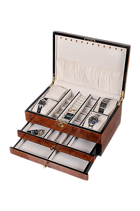 Ювелирная шкатулка Keys of Winder Brown Wood