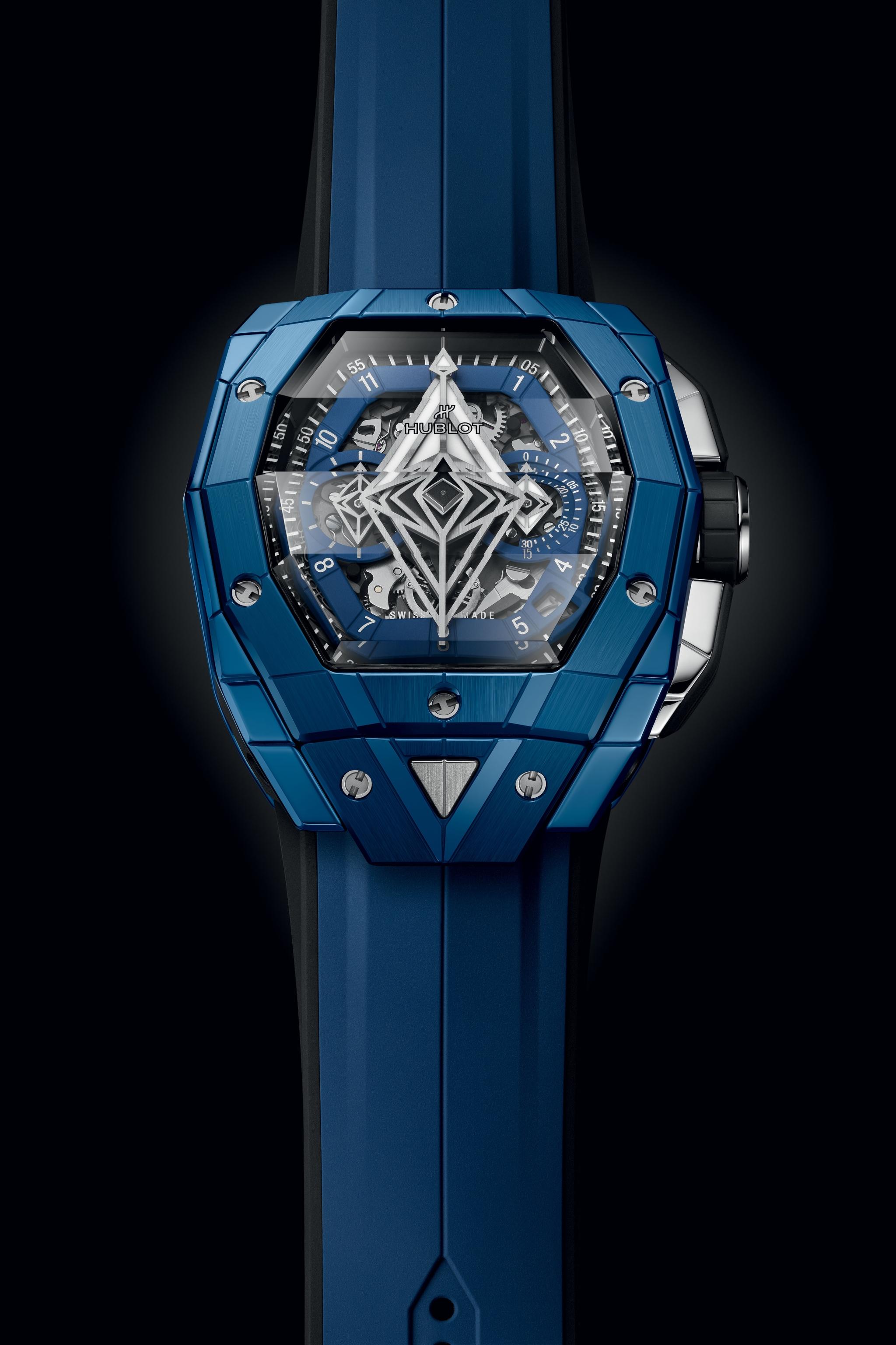 Hublot Spirit of Big Bang Sang Bleu Blue Ceramic 42 mm 648.EX.0151.RX.MXM24