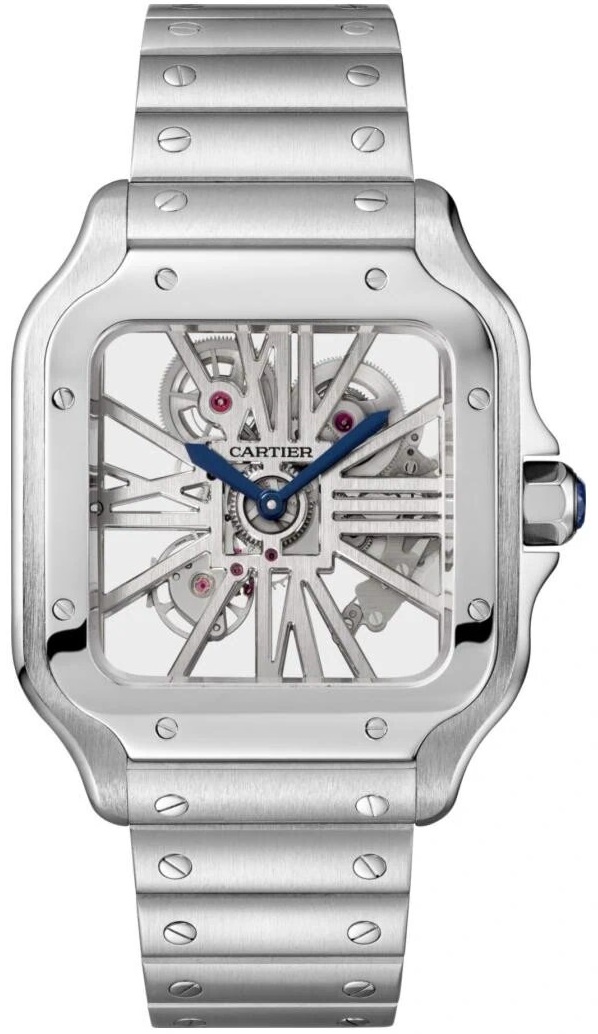 Cartier Santos De Cartier Skeleton Noctambule 39,8 mm WHSA0015