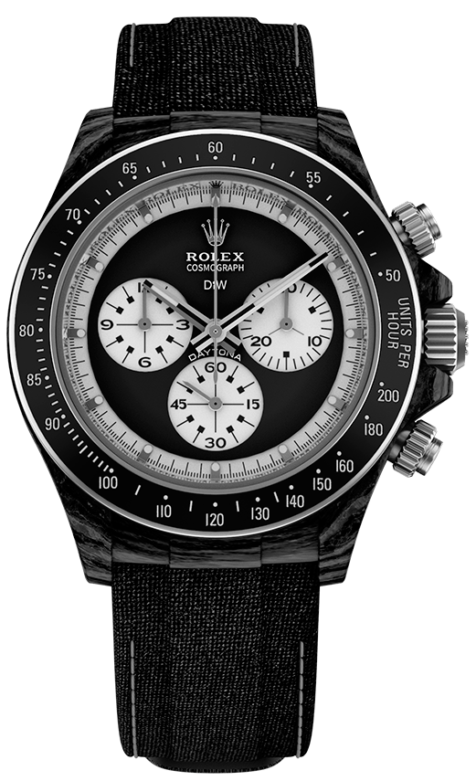 Rolex DiW Daytona Cosmograph Paul Newman Black SC CUSTOM