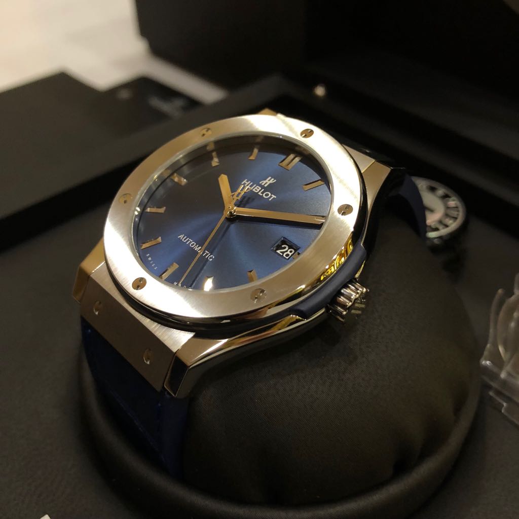 Hublot Classic Fusion Blue Titanium 45 mm 511.NX.7170.LR