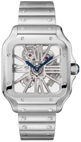 Cartier Santos Skeleton 40 mm WHSA0007