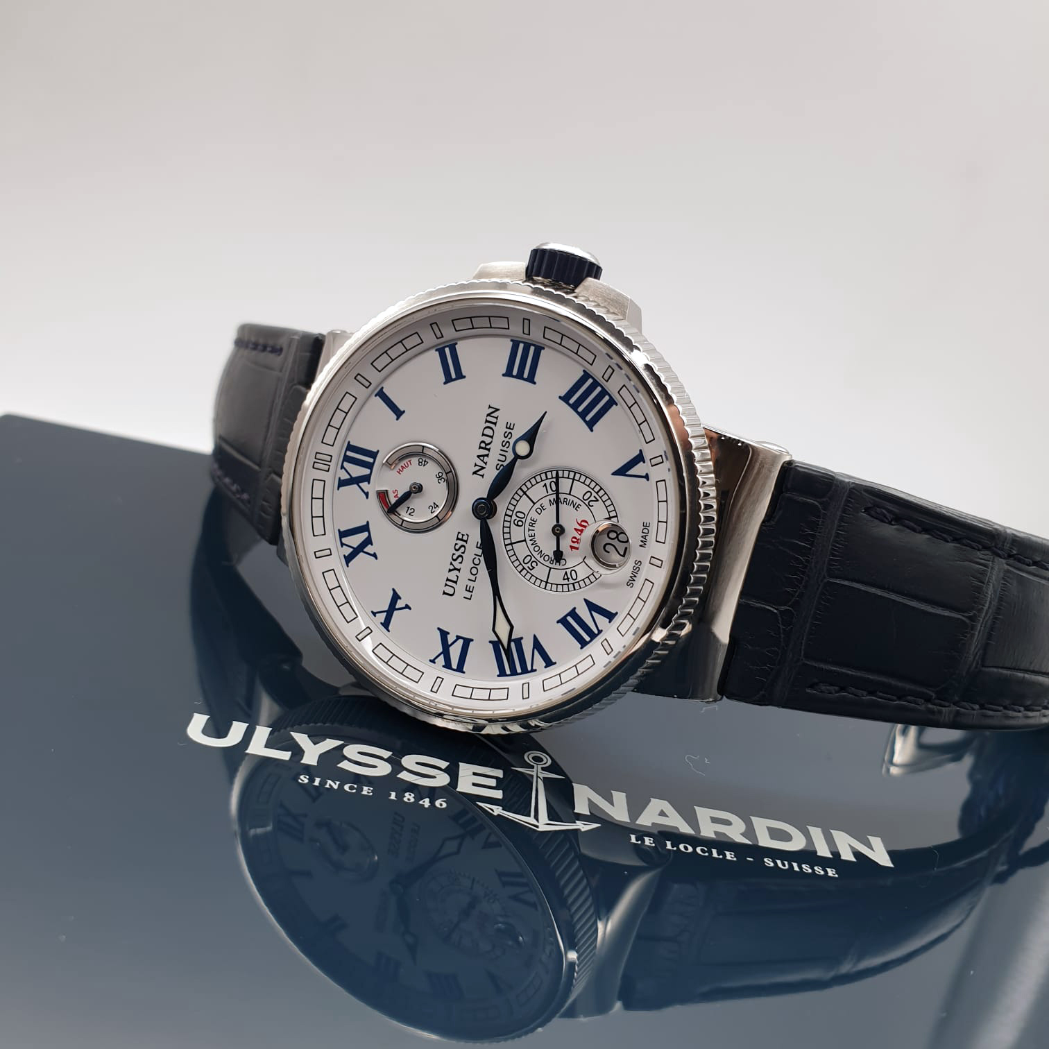 Ulysse Nardin Marine Chronometer Manufacture 43 mm 1183-126/40