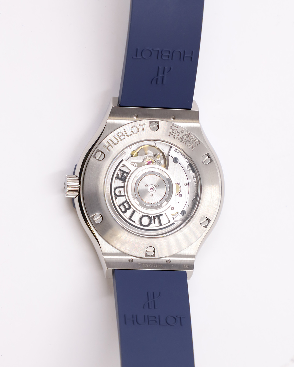 Hublot Classic Fusion Titanium Blue 38 mm 565.NX.7170.RX