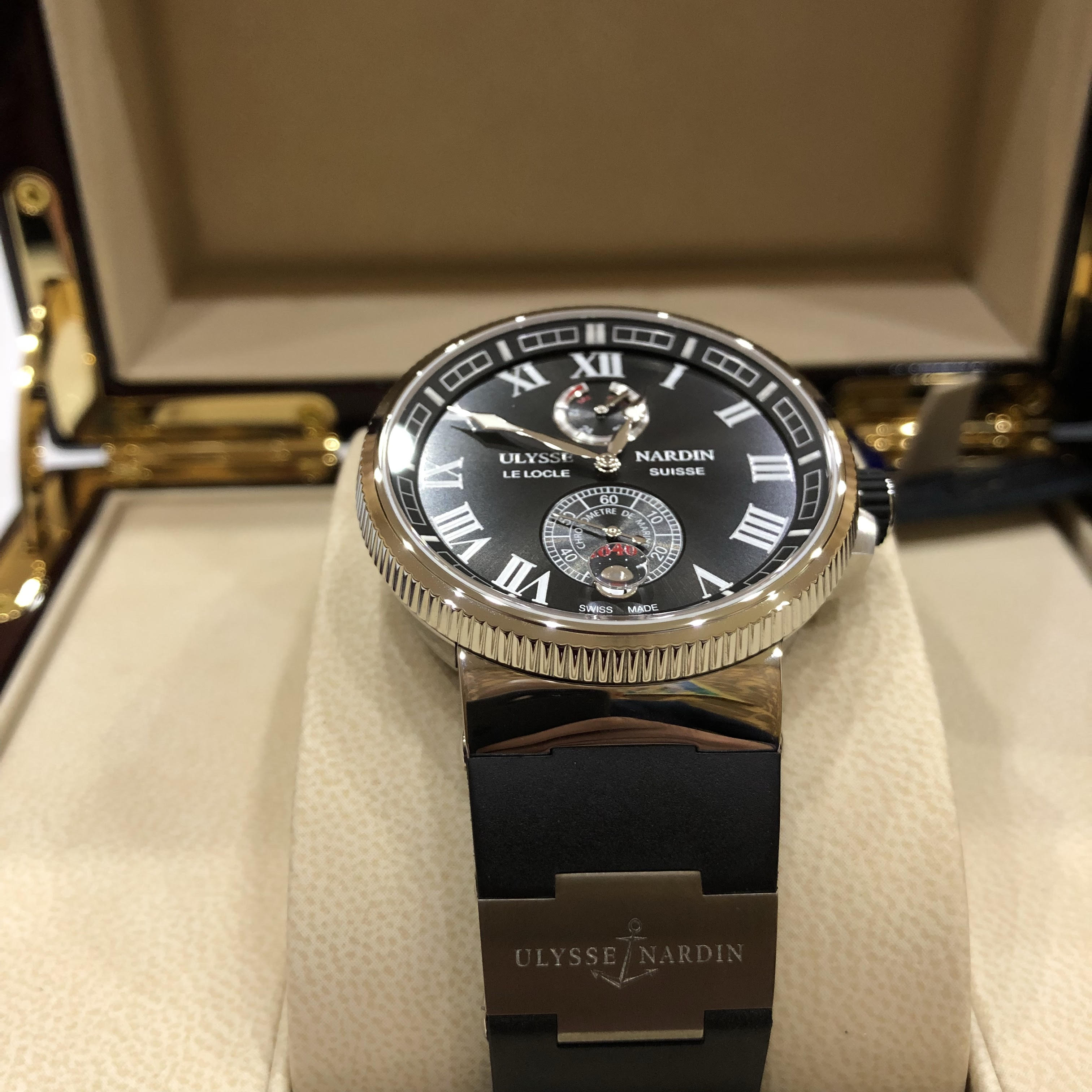 Ulysse Nardin Marine Chronometer Manufacture 43 mm 1183-126-3/42