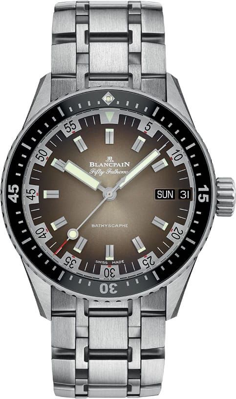 Blancpain Fifty Fathoms Bathyscaphe Day Date 70s 43 mm 5052-1110-70B