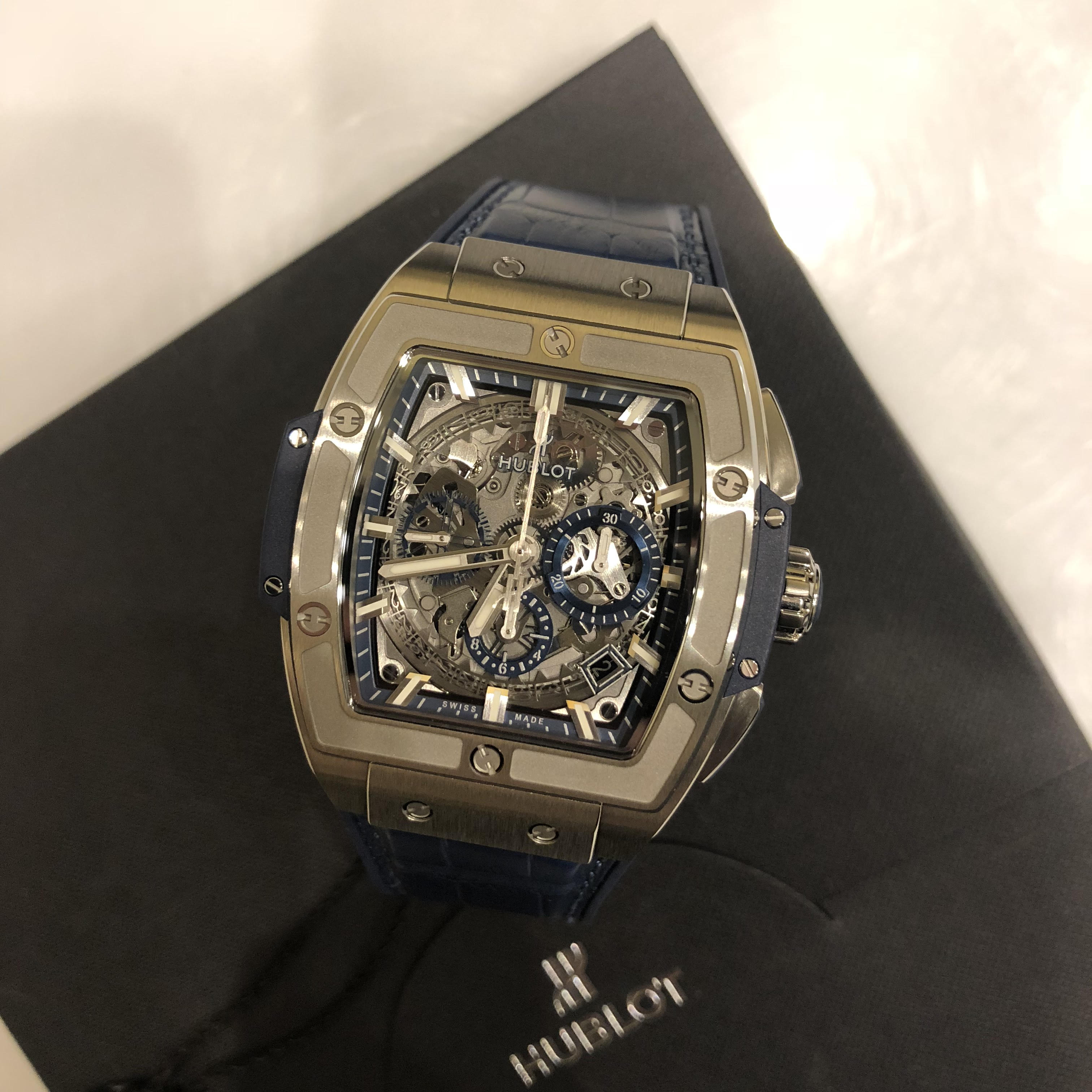 Hublot Spirit of Big Bang Titanium Blue 42 mm 641.NX.7170.LR