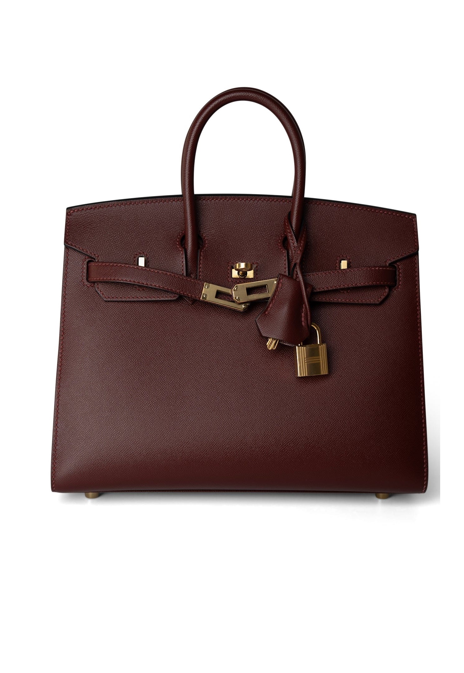 Сумка Hermes Birkin 25 Rouge H Veau Madame GHW