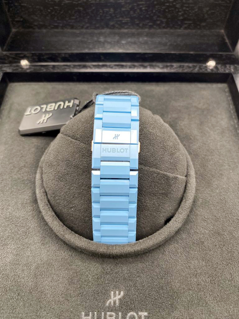 Hublot Big Bang Integrated Sky Blue Ceramic 42 mm 451.EX.5120.EX