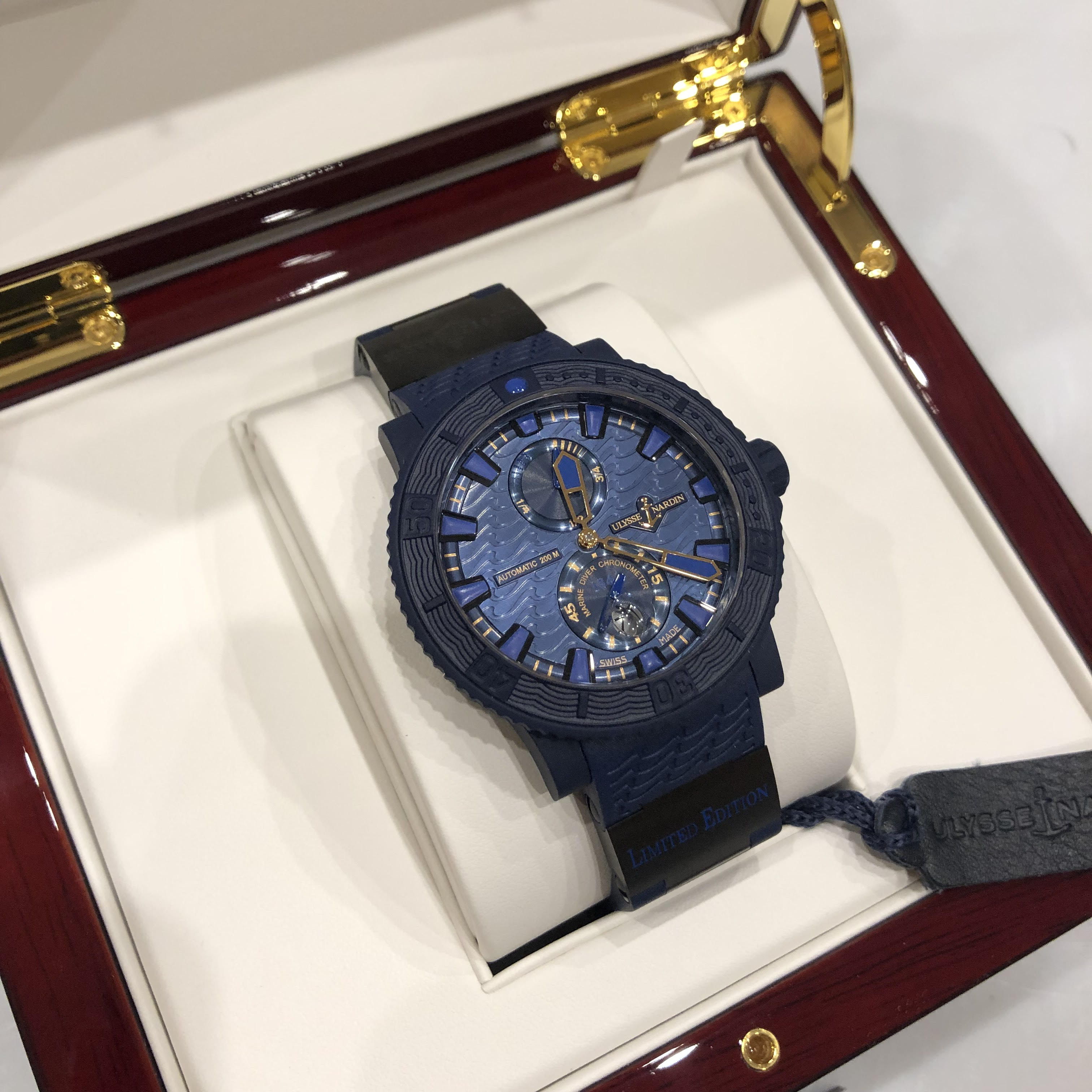 Ulysse Nardin Marine Diver Blue Ocean Limited Edition 45.8 mm 263-99LE-3C