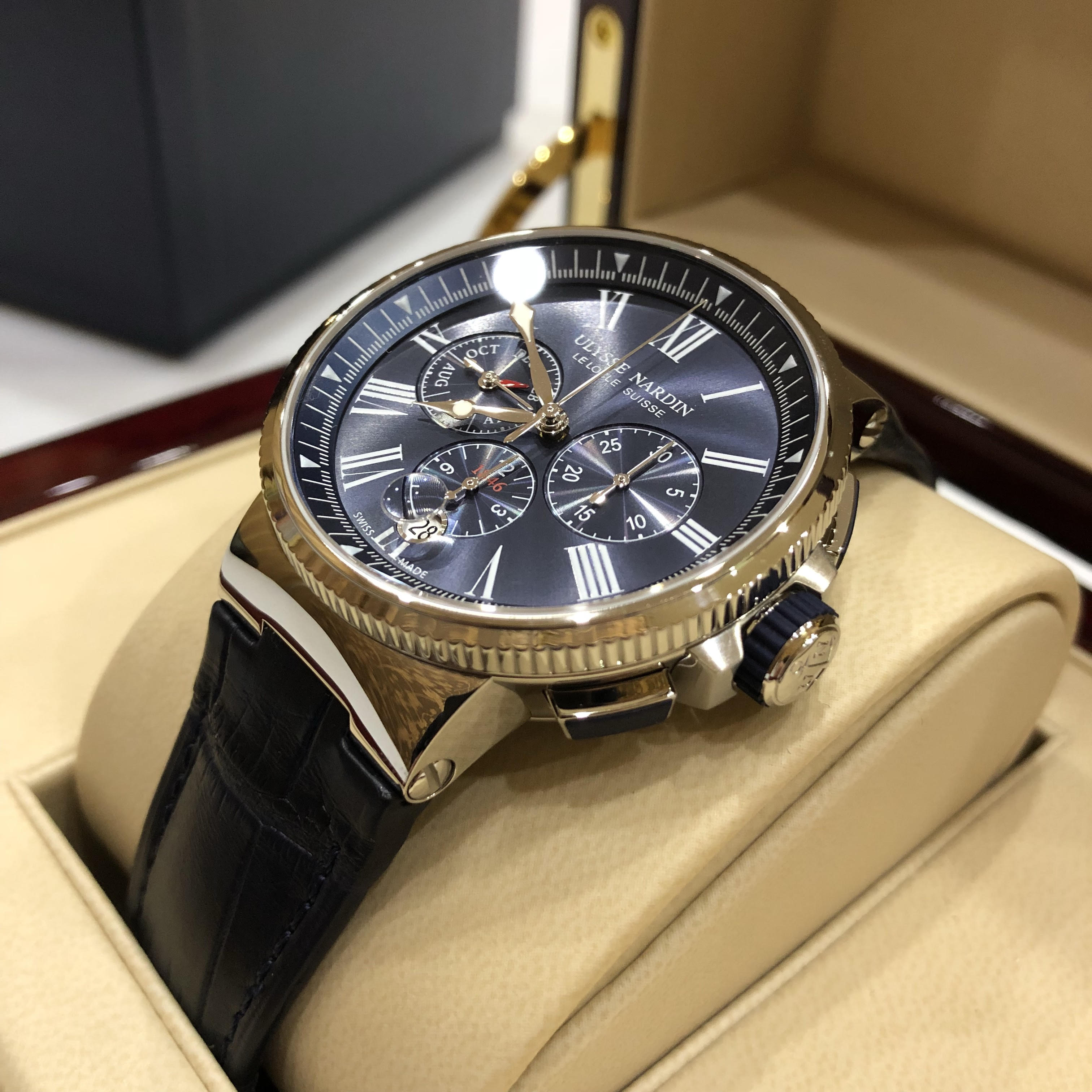 Ulysse Nardin Marine Chronograph Annual Calendar 43 mm 1533-150/43