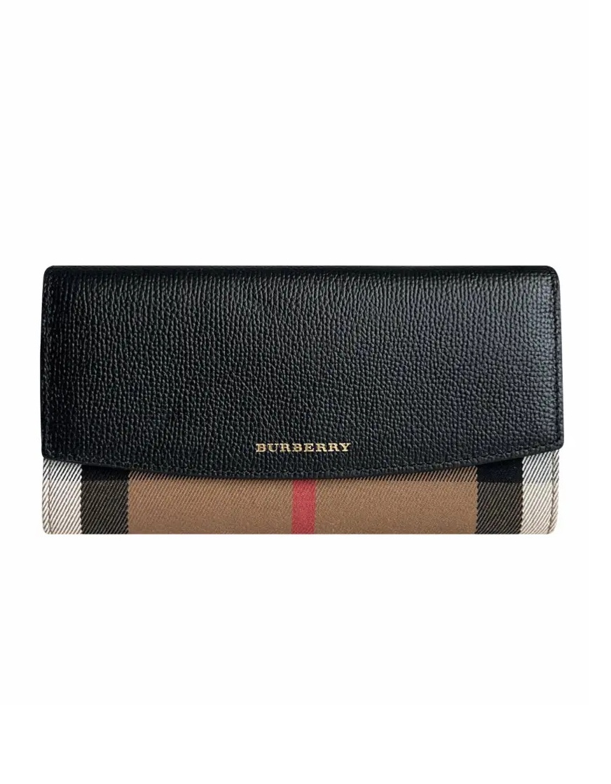 Кошелек Burberry Canvas Leather