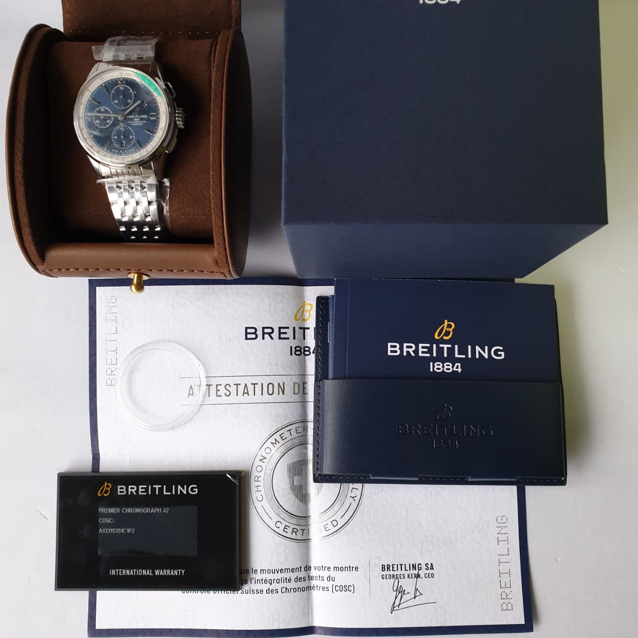 Breitling Premier Chronograph 42 mm A13315351C1A1