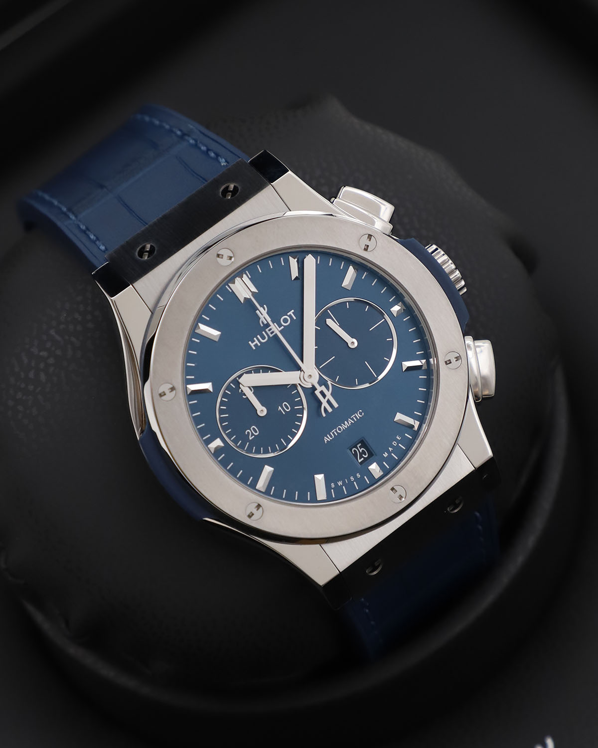 Hublot Classic Fusion Chronograph Titanium Blue 42 mm 541.NX.7170.LR