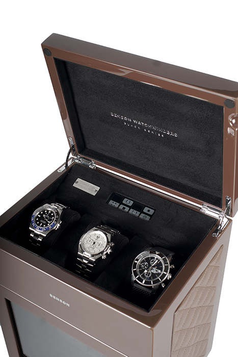 Шкатулка для подзавода 4 часов Benson Brown Limited Edition