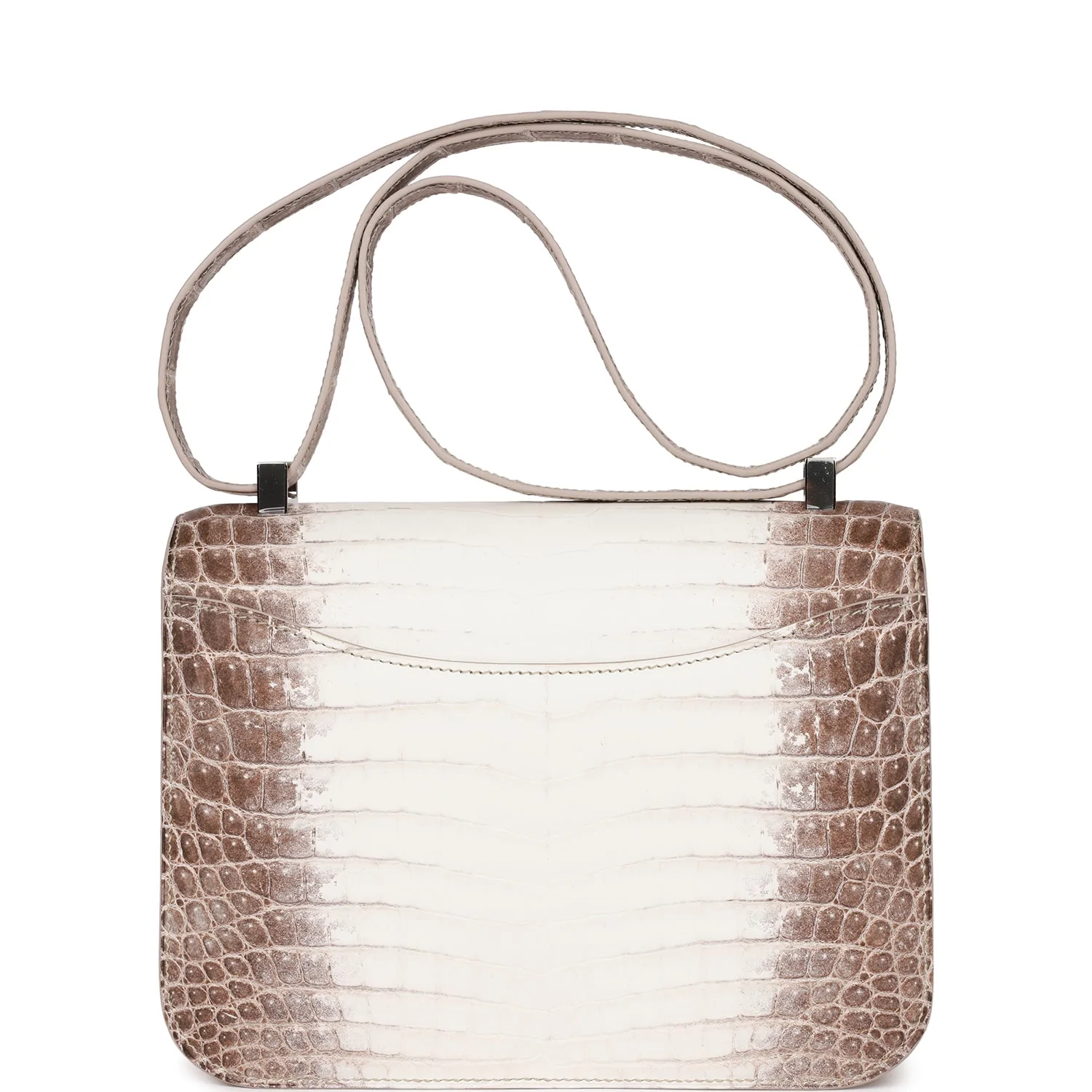 Сумочка Hermes Constance 1-24 Himalaya Matte Niloticus Crocodile Palladium Hardware