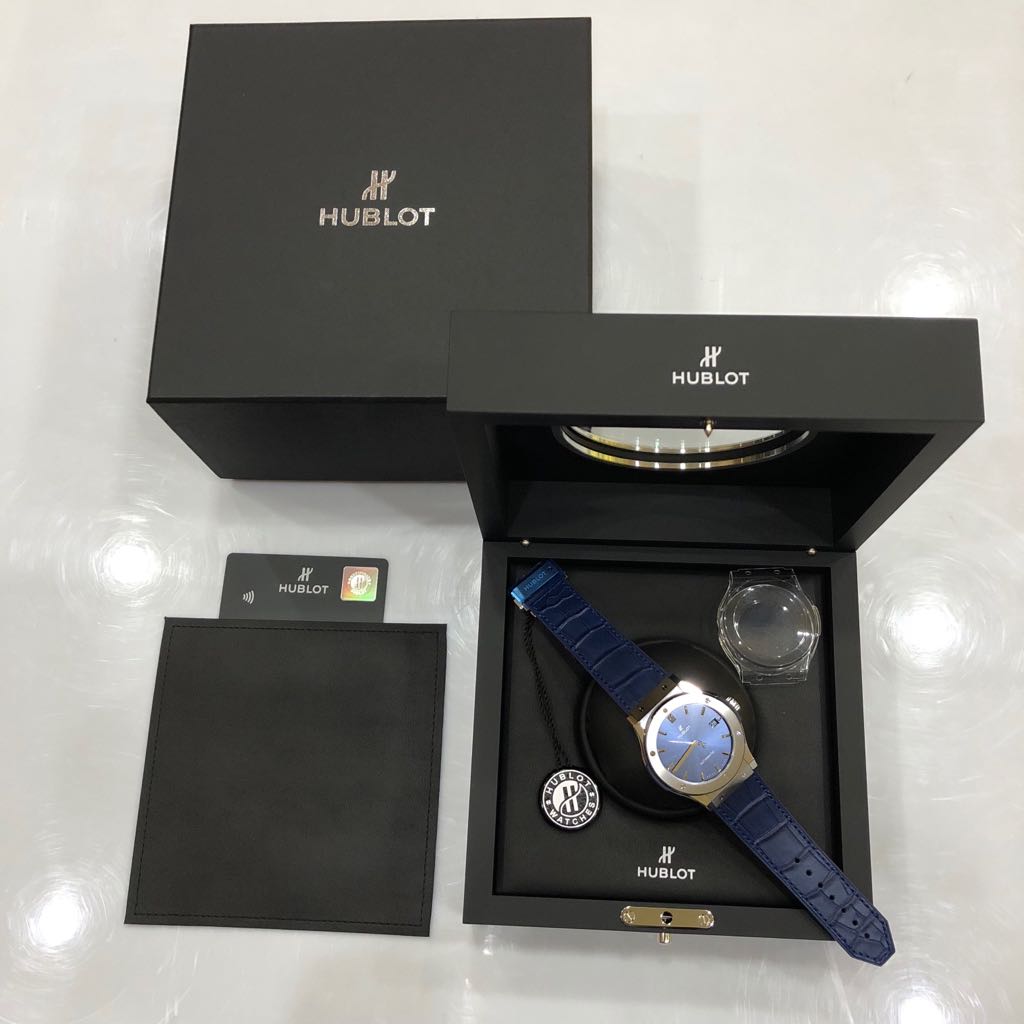 Hublot Classic Fusion Blue Titanium 45 mm 511.NX.7170.LR