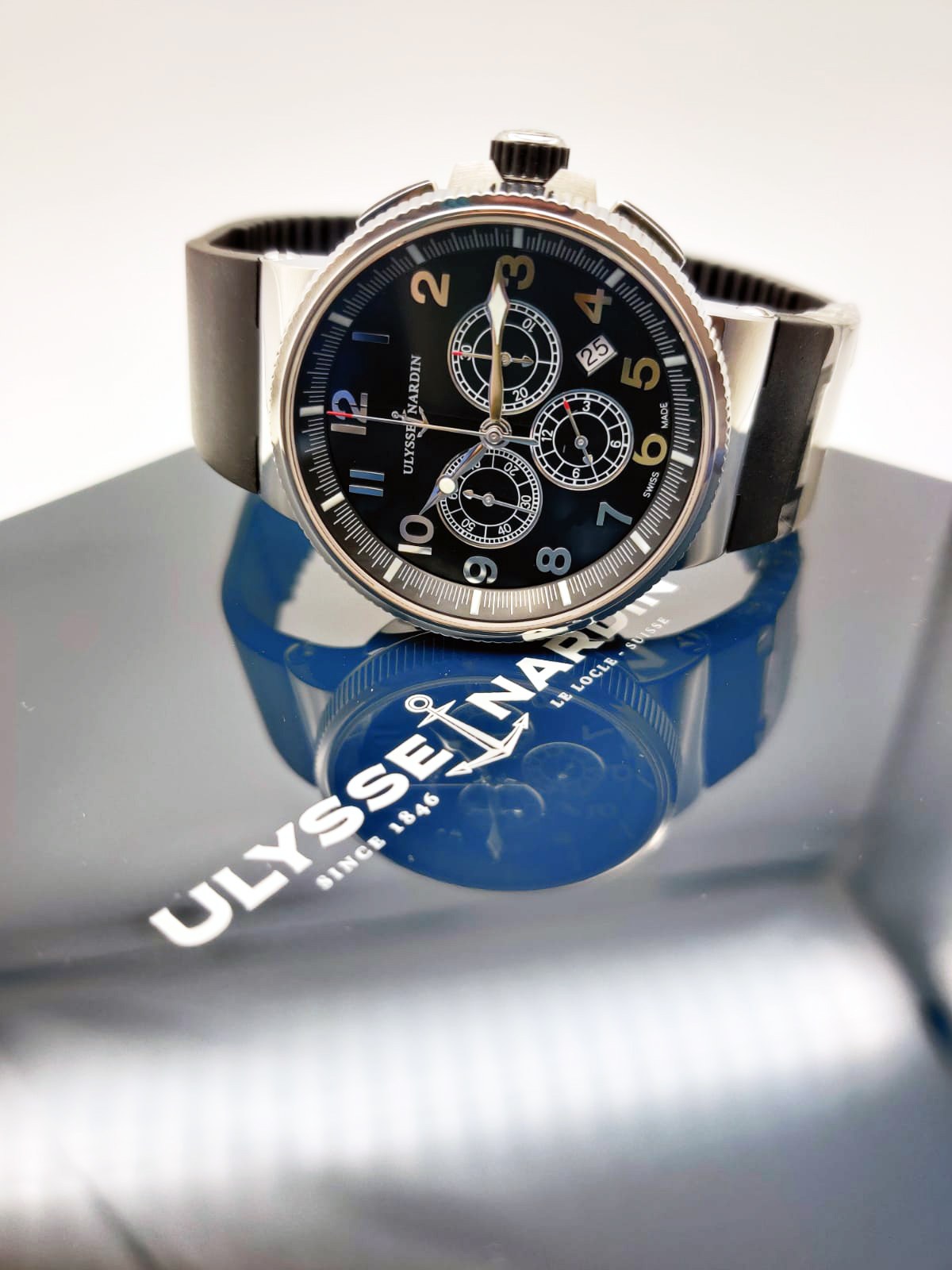 Ulysse Nardin Marine Chronograph Manufacture 43mm 1503-150-3/62