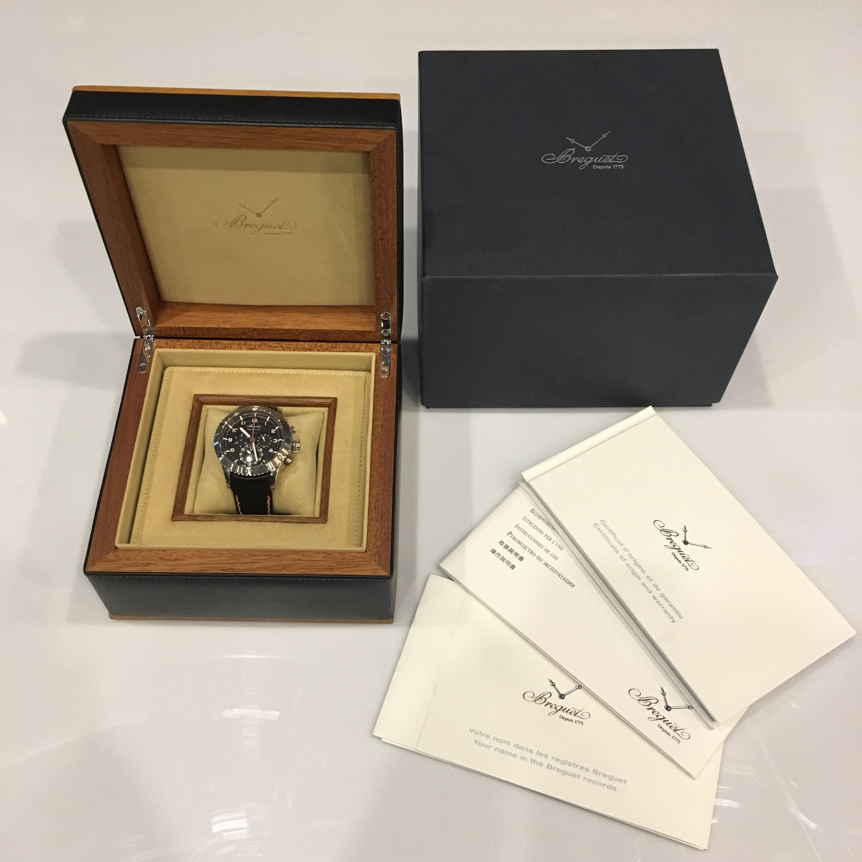 Breguet Type XXII GMT Flyback Chronograph 3880