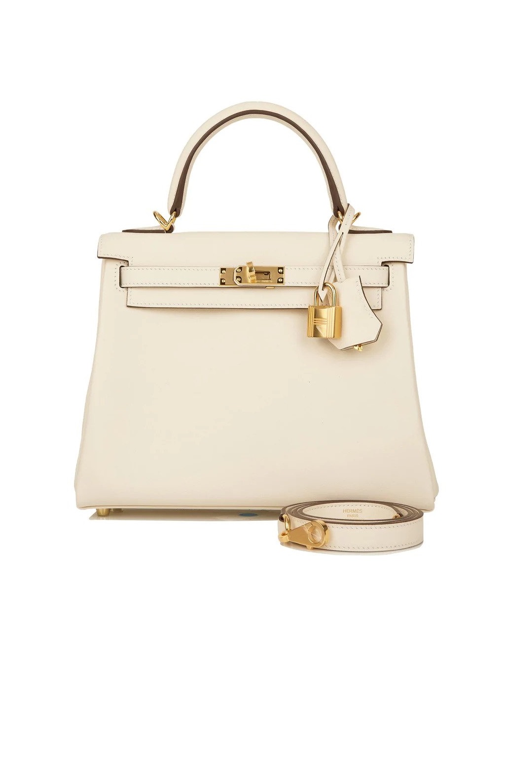 Сумка Hermes Kelly 25 Nata Swift GHW