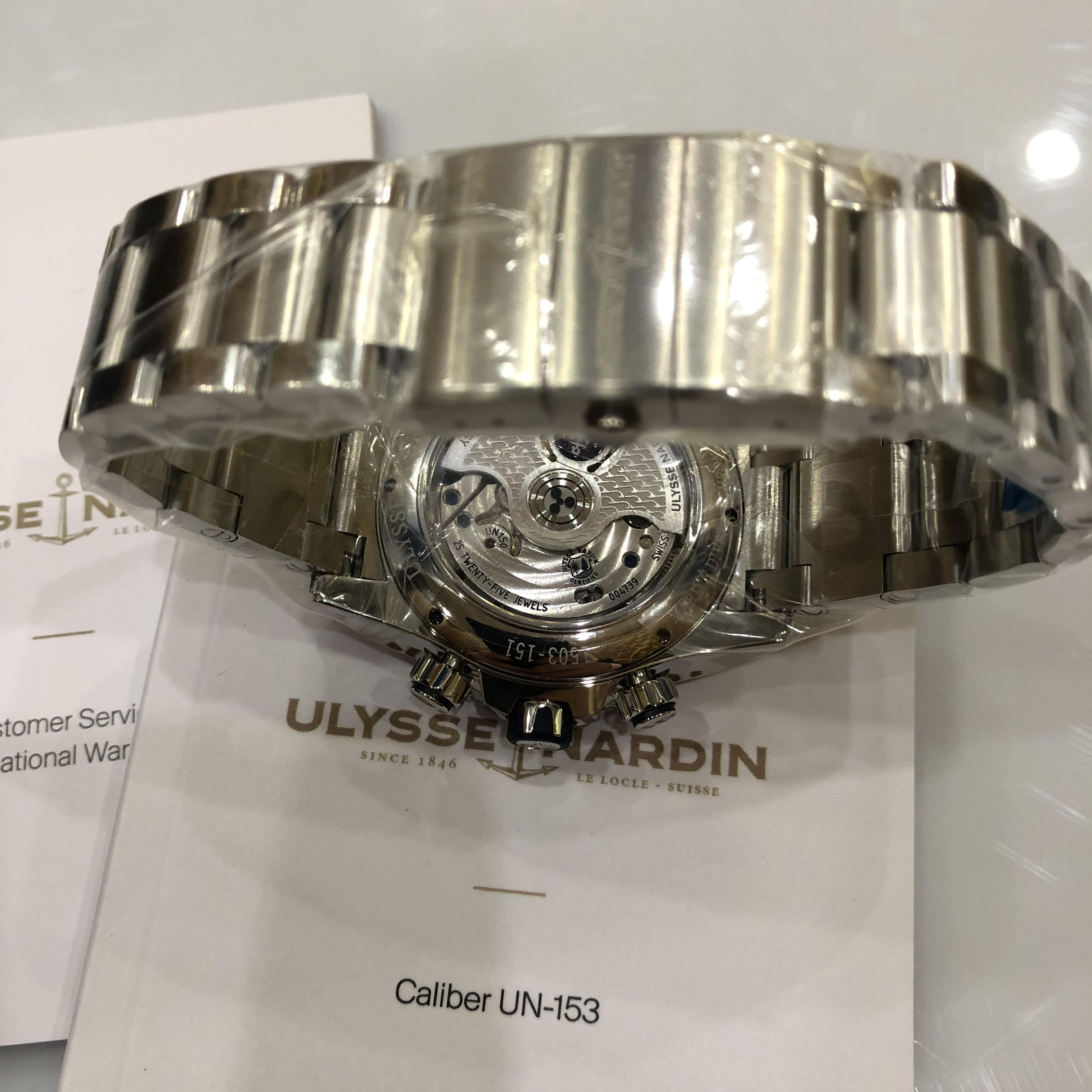 Ulysse Nardin Marine Diver Chronograph 44 mm 1503-151-7M/93