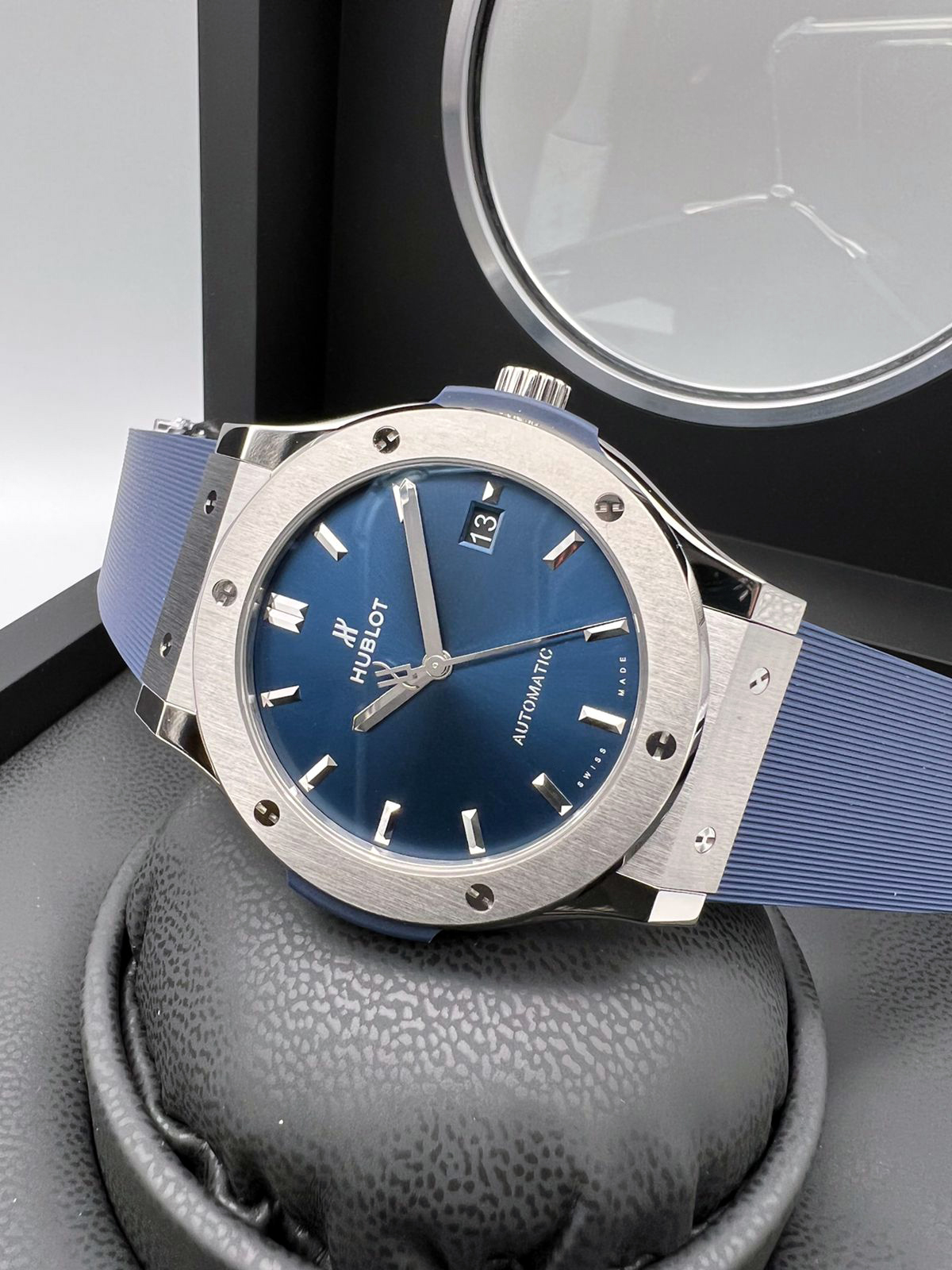 Hublot Classic Fusion Titanium Blue 45 mm 511.NX.7170.RX