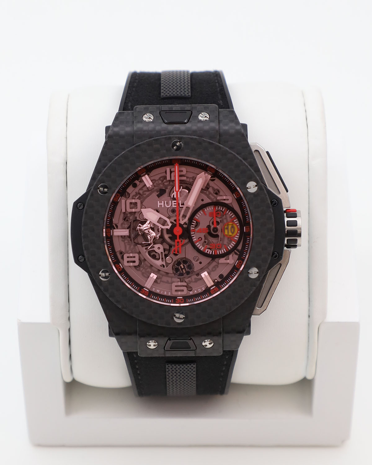 Hublot Big Bang Ferrari Carbon Red Magic 45 mm 401.QX.0123.VR