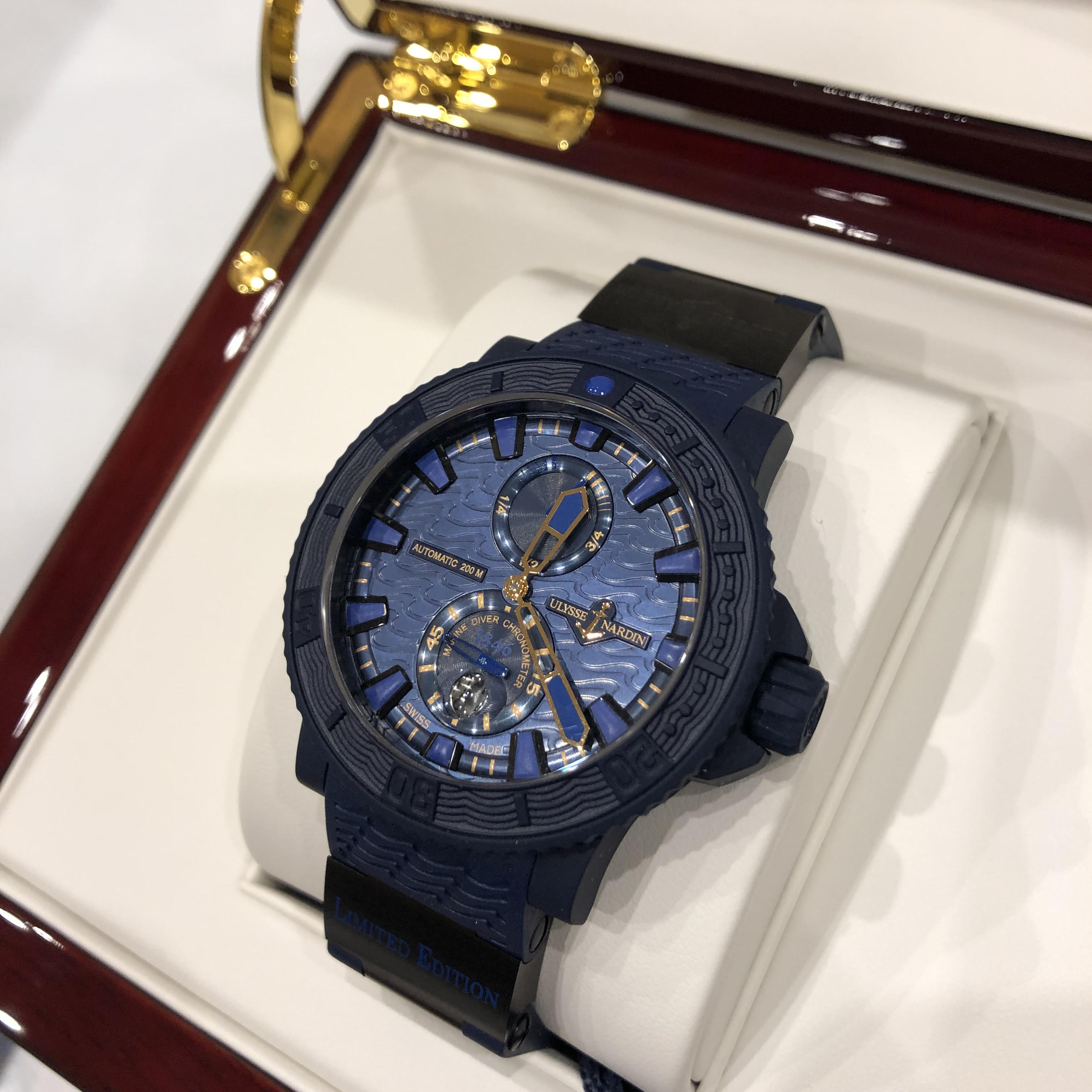 Ulysse Nardin Marine Diver Blue Ocean Limited Edition 45.8 mm 263-99LE-3C