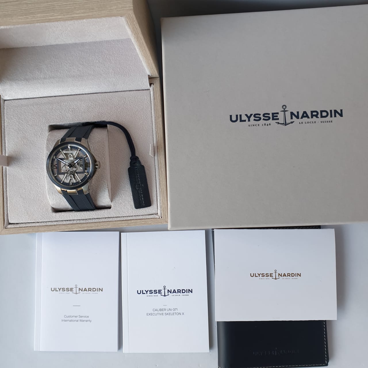 Ulysse Nardin Executive Skeleton X 42 mm 3713-260-3/03