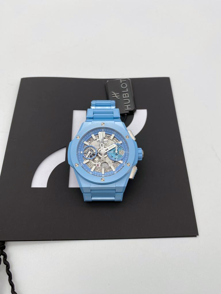 Hublot Big Bang Integrated Sky Blue Ceramic 42 mm 451.EX.5120.EX