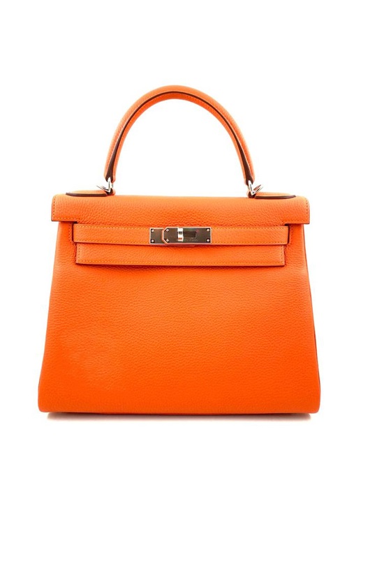 Сумка Hermes Kelly 28 Feu PHW
