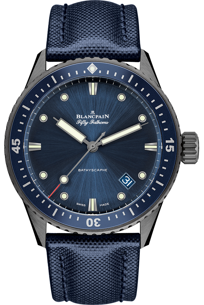 Blancpain Fifty Fathoms Bathyscaphe 43.6 mm 5000-0240-O52A