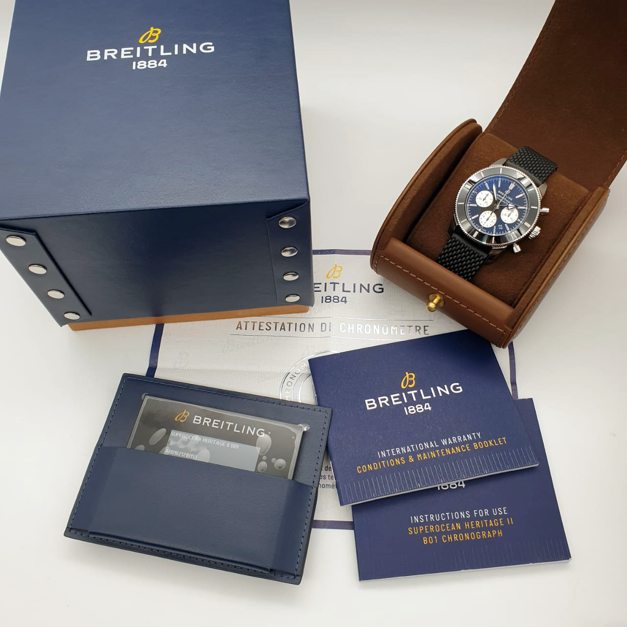 Breitling Superocean Heritage II B01 Chronograph 44 mm AB0162121B1S1