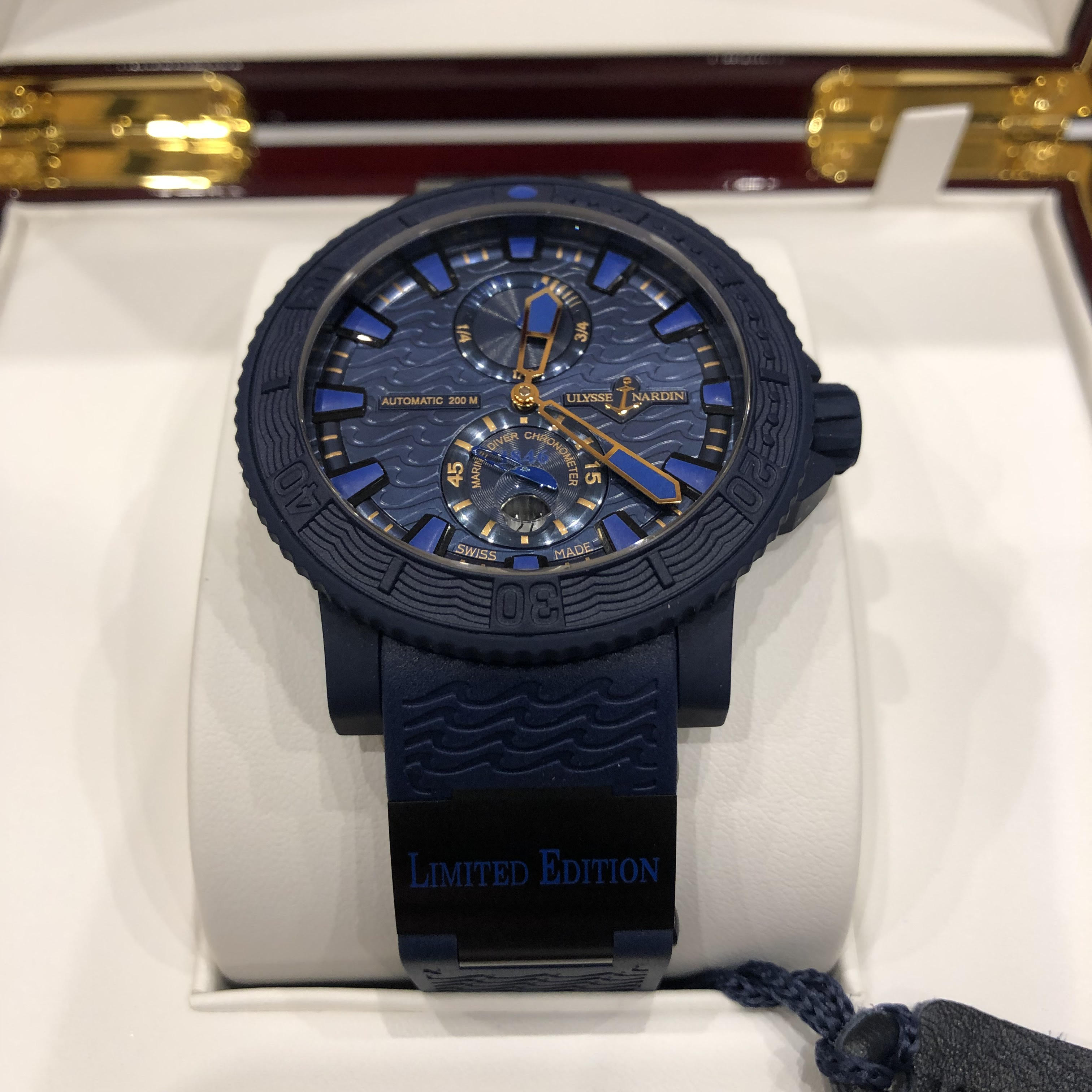 Ulysse Nardin Marine Diver Blue Ocean Limited Edition 45.8 mm 263-99LE-3C