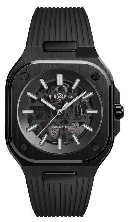 Bell & Ross BR 05 Skeleton Black Ceramic 41 mm BR05A-BL-SK-CE/SRB