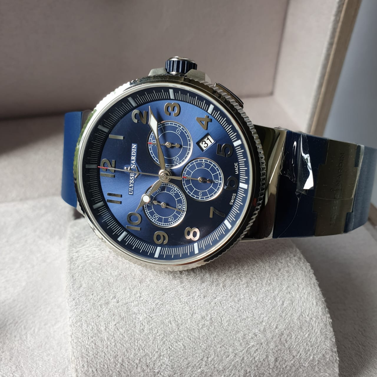 Ulysse Nardin Marine Chronograph Manufacture 43mm 1503-150-3/63