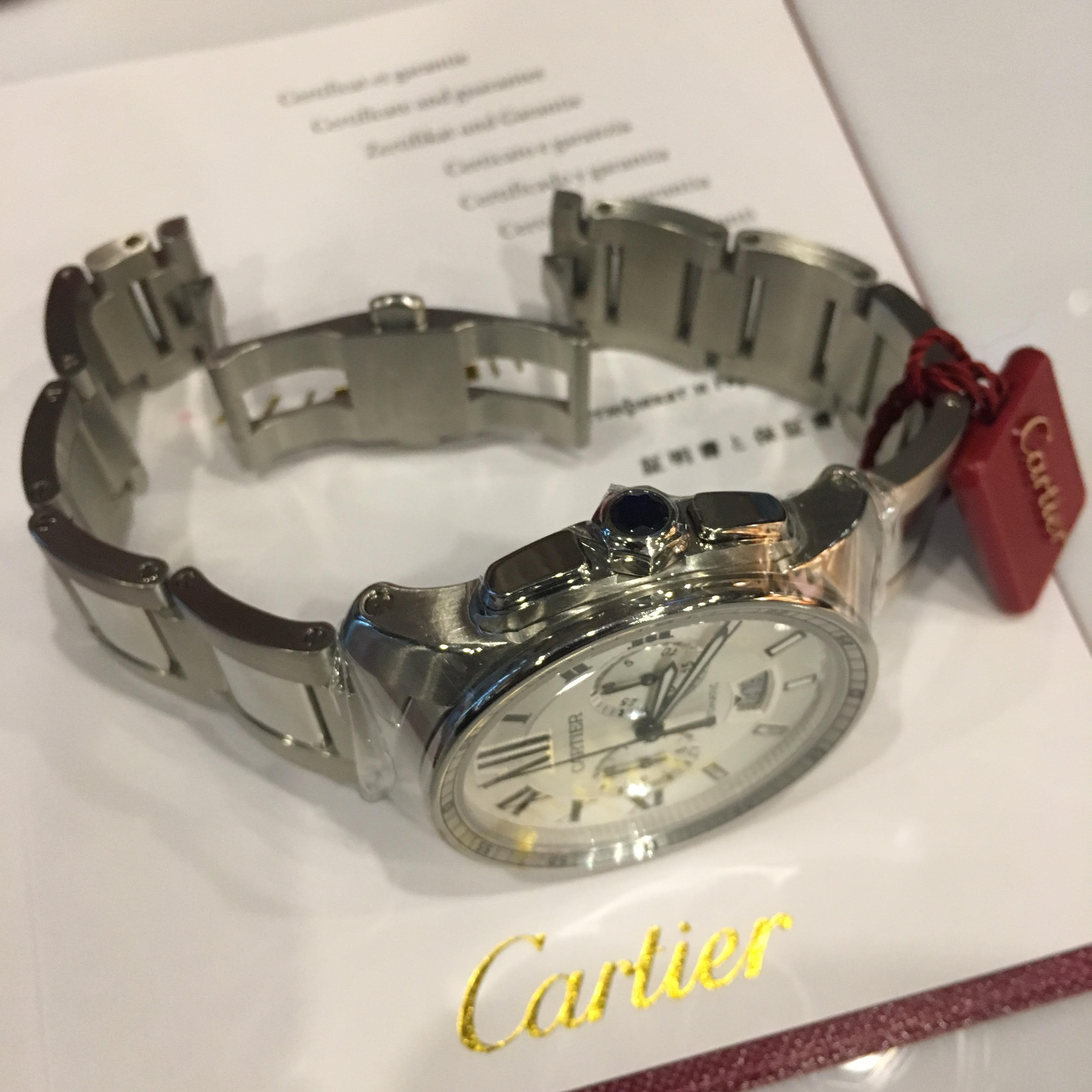 Cartier Calibre de Cartier Chronograph 42 mm W7100045