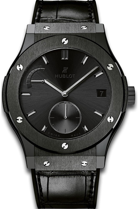 Hublot Classic Fusion Power Reserve All Black 45 mm 516.CM.1440.LR