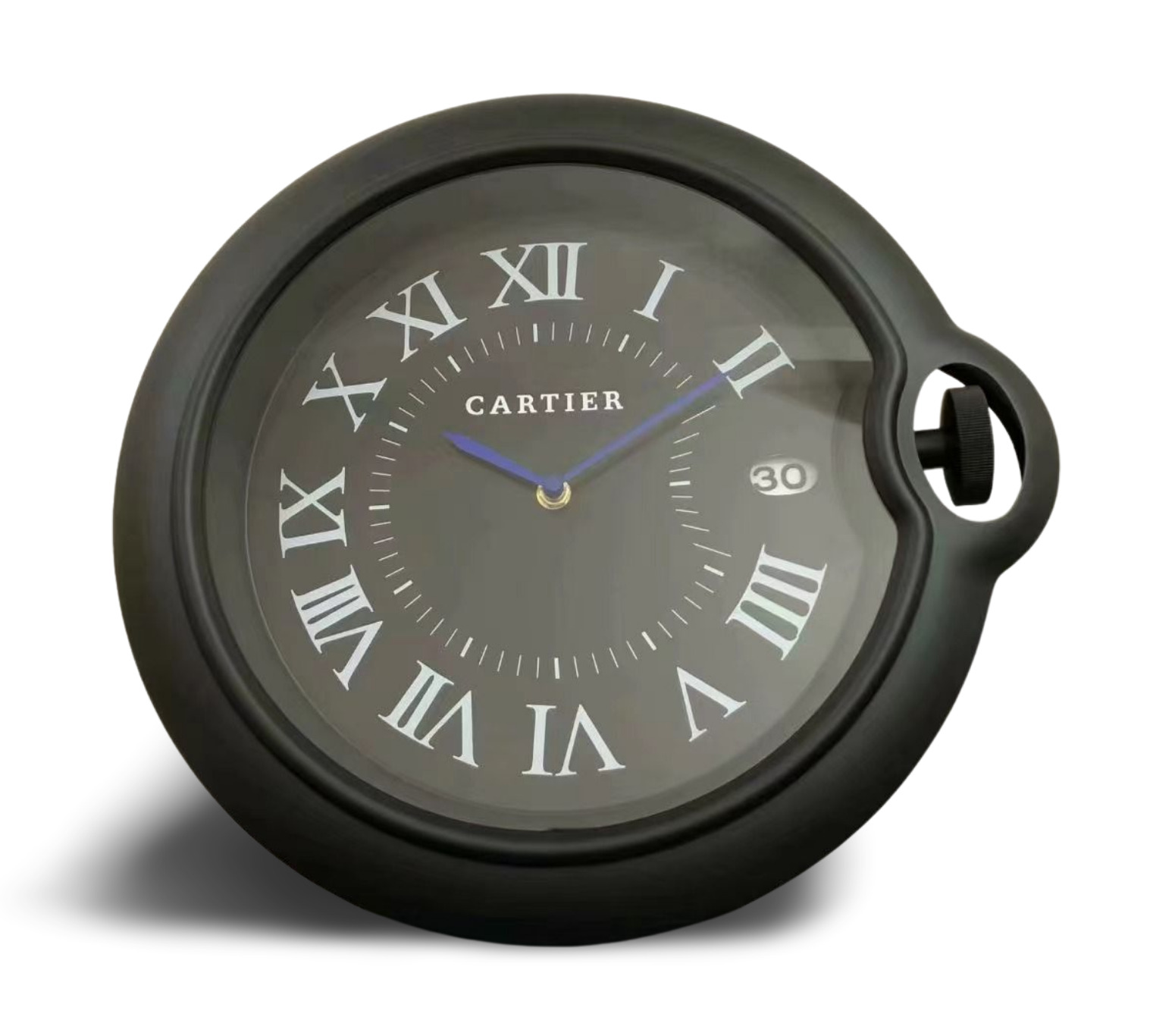 Настенные часы Cartier Ballon Bleu Black