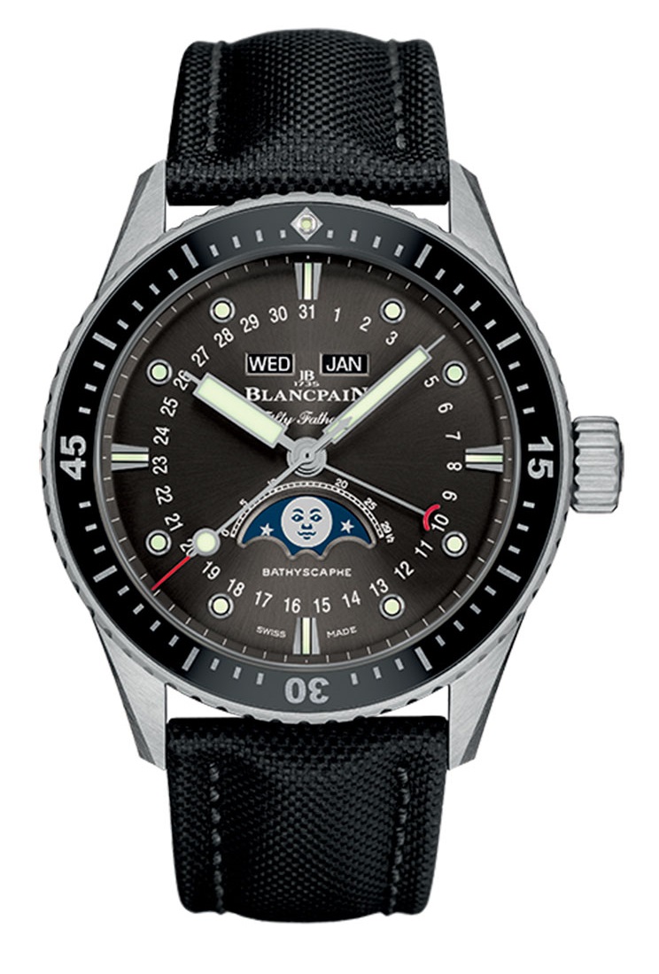 Blancpain Fifty Fathoms Bathyscaphe Complete Calendar 43 mm 5054 1110 B52A