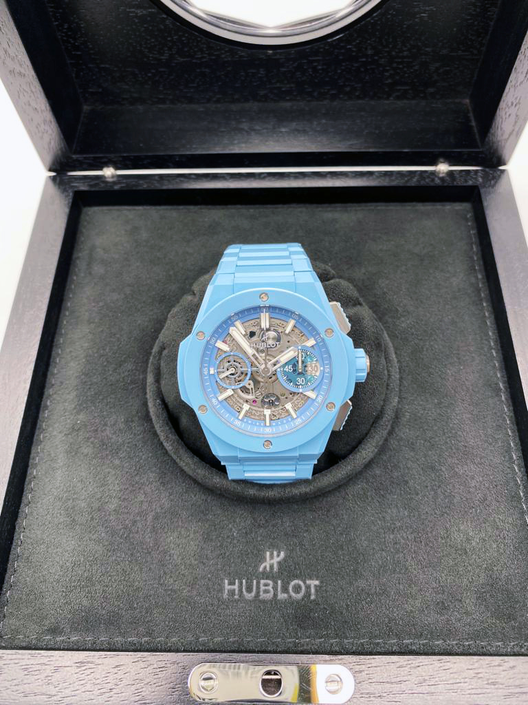 Hublot Big Bang Integrated Sky Blue Ceramic 42 mm 451.EX.5120.EX