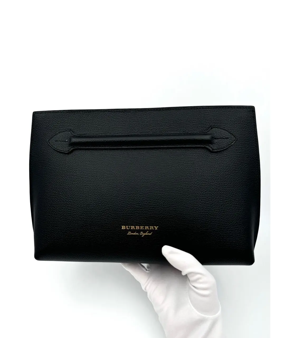 Косметичка Burberry Black Leather