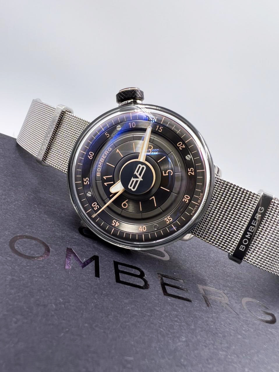 Bomberg BB-01 Gent Grey 43 mm CT43H3SS.15-1.9