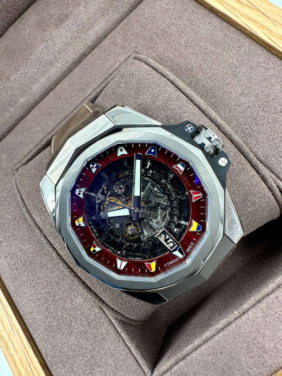 Corum Admiral AC-One 45 mm Squelette A082/03211-082.402.04/0F62 WO01