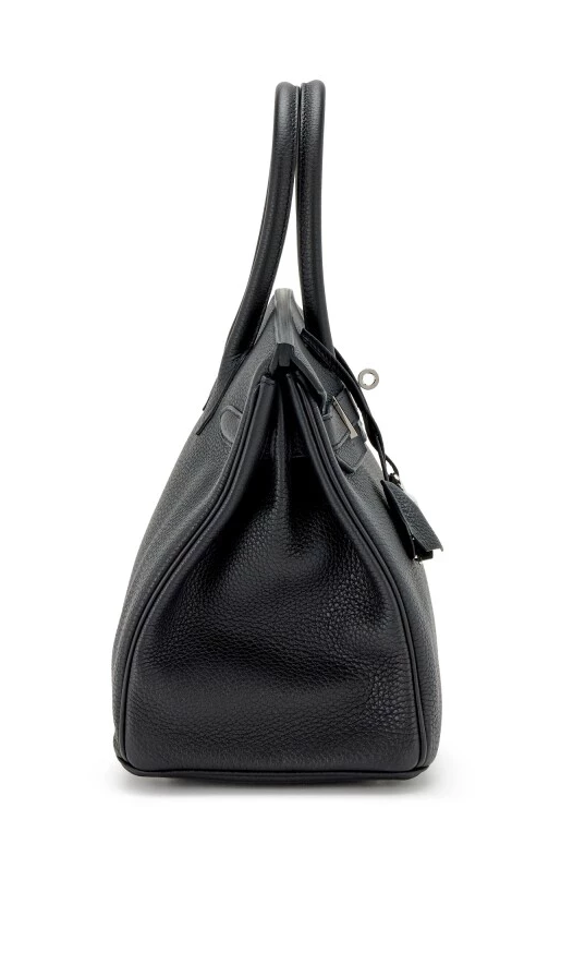 Сумка Hermes Birkin 30 Noir Veau Togo PHW